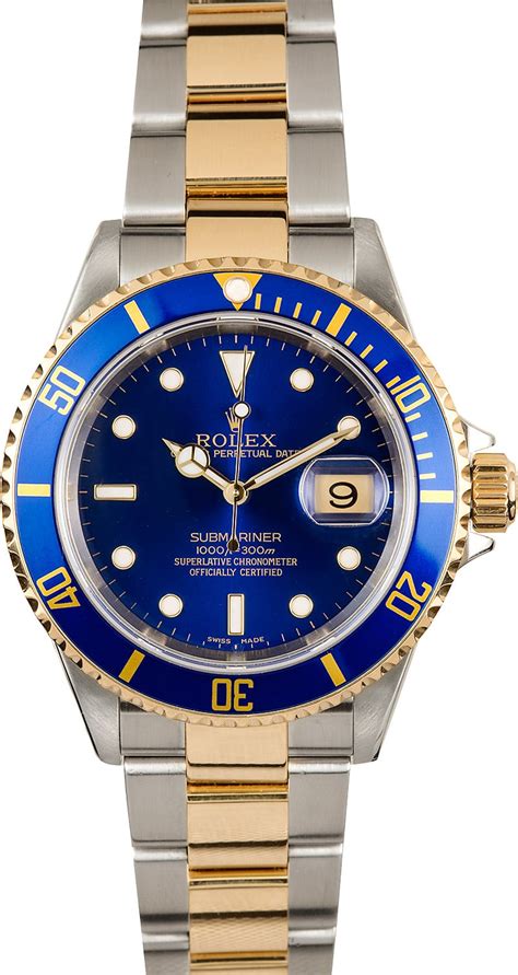 silver gold blue rolex|gold rolex with blue face.